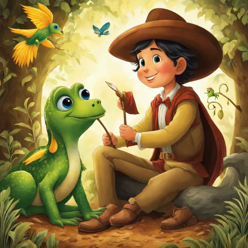Cuento El príncipe y la rana encantada