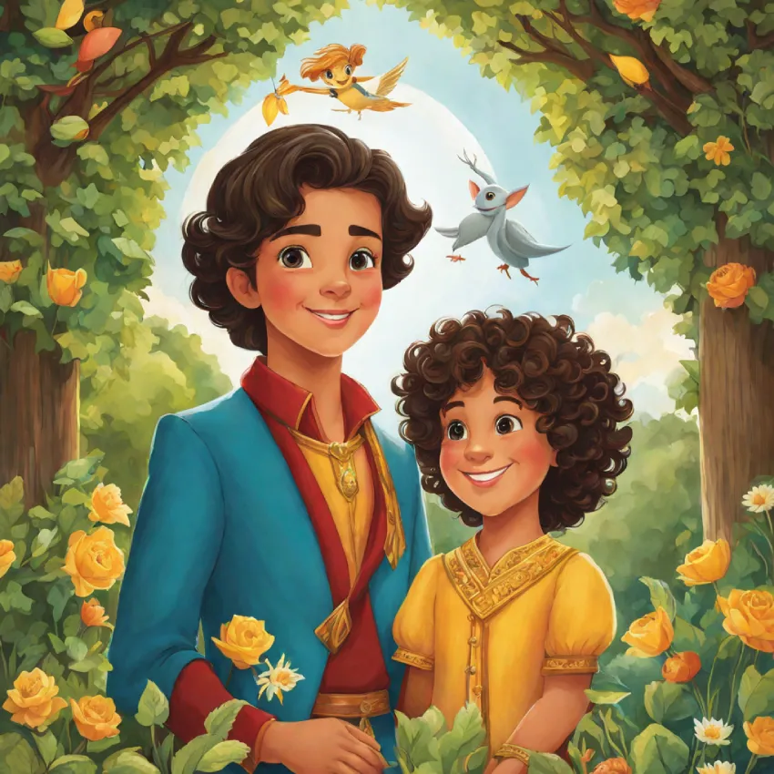 Cuento El príncipe y su hermano el mendigo